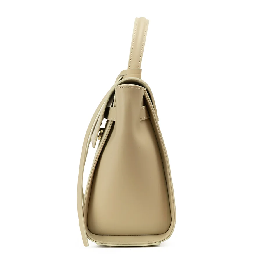 Structured Top Handle Flap Bag — view 7