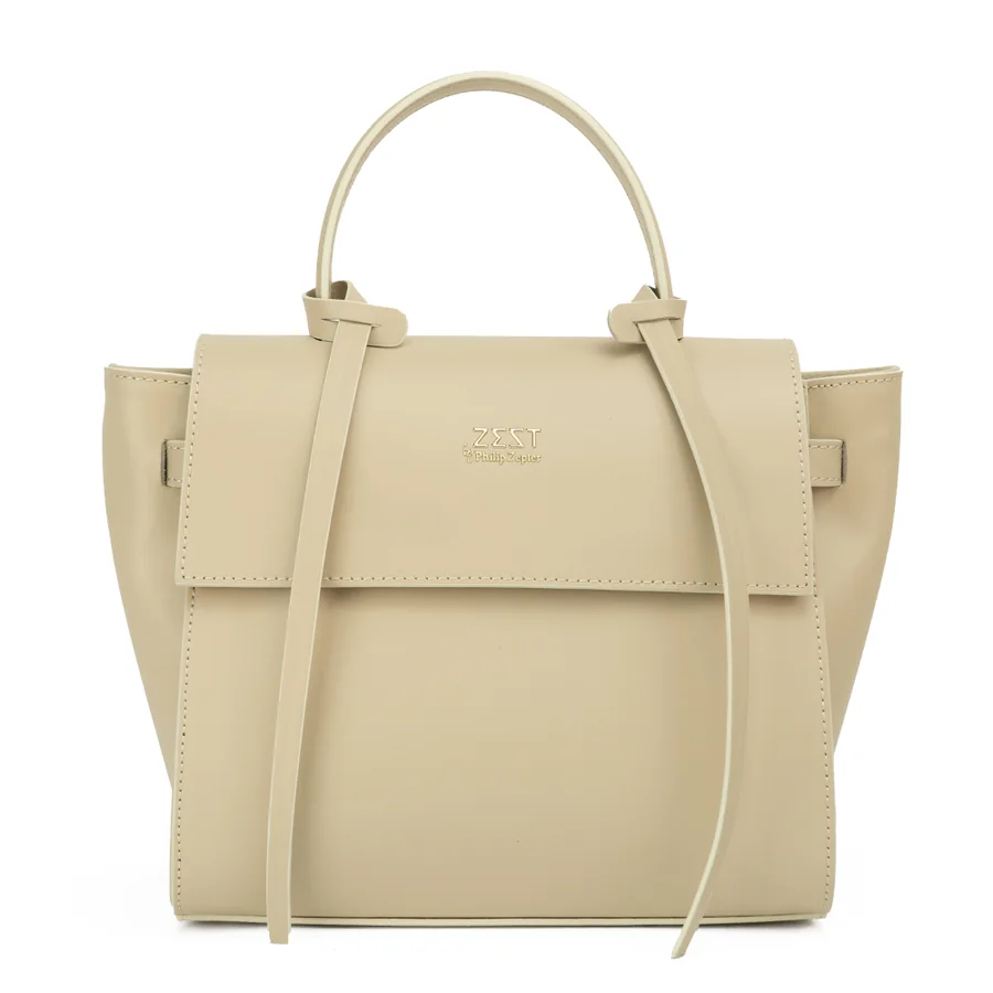 Structured Top Handle Flap Bag — view 9