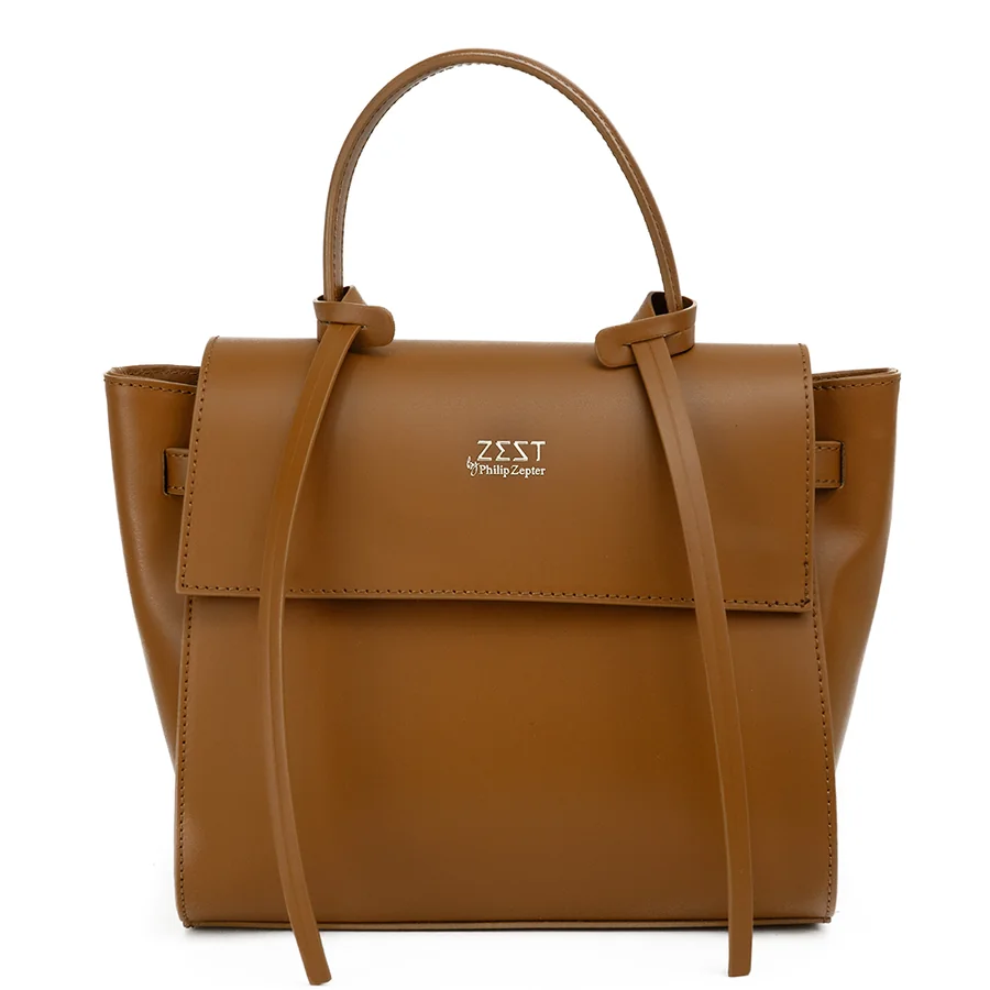 Structured Top Handle Flap Bag — view 4
