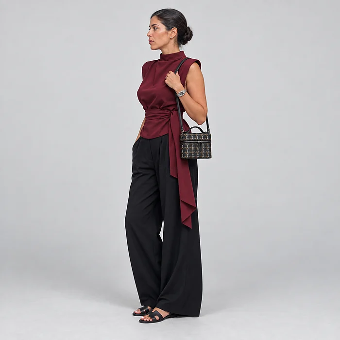 Top-Handle Vanity Bag — view 11