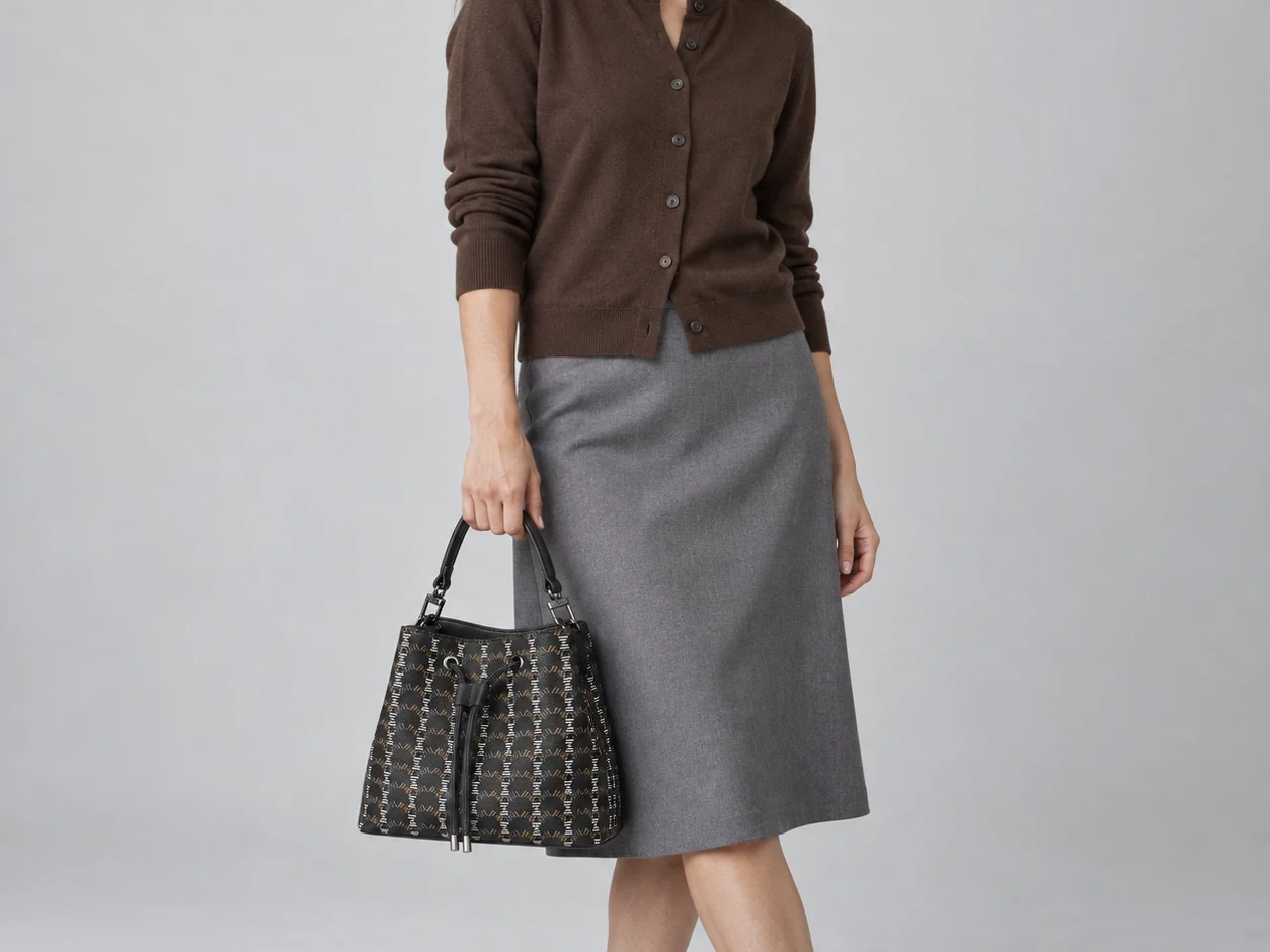 Bucket Bag worn